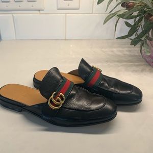 Gucci Men’s Princetown Double G Slipper Loafer